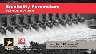 DLS208 M05 Erodibility Parameters