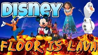 Disney Floor Is Lava! Brain Break