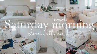  NEW SATURDAY CLEAN WITH ME!! || CLEANING MOTIVATION || CLEANING AFTER BEING SICK
