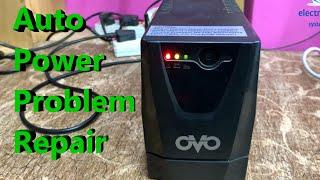 OVO 650 VA Ups Auto On Off Problem Solution