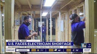 U.S. faces electrician shortage