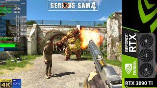 Serious Sam 4 Ultra Settings 4K | RTX 3090 Ti | i9 12900K 5.3GHz