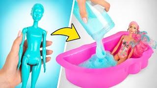 Das ultimative Unboxing-Erlebnis! Barbie Color Reveal Foam Dolls
