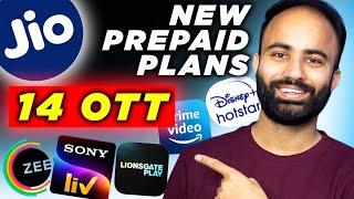 Jio Announced New Prepaid Plans With 14 OTT Apps- Value for Money?