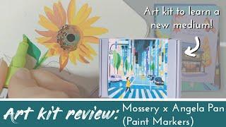 Paint Marker Art Kit Review: Mossery x Angela Pan