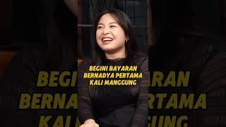 BAYARAN BERNADYA SAAT PERTAMA KALI MANGGUNG #bernadya #indrajegel #boris