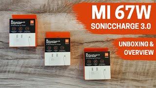 Mi 67W SonicCharge 3.0 Charger Combo - Unboxing | Hands-On | Features Overview