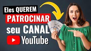  YouTube vai achar PATROCINADORES pro seu Canal (YouTube BrandConnect)