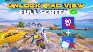 Ipad View Pubg Mobile New Update 3.5 Working  ALL ANDROID DEVICE WORKING  Ipad view in every phone