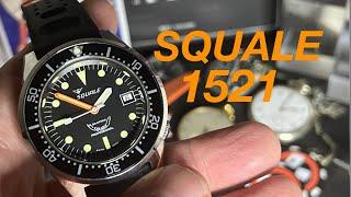 Squale 1521 50 atmos  review