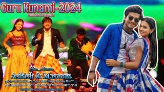 Guru Kunami Stage Program2024 | Ashish And Masoom | Hero Kora | New Santali Video 2024 |