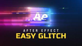 After Effects Easy Glitch TUTORIAL l 쉬운 글리치 이펙트 (Include project files)