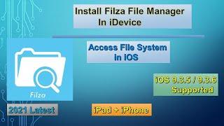 How to install Filza file manager with Cydia in iOS ll iOS 9.3.5 supported ll Get Filza file manager