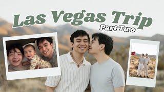 [Eng/한] Las Vegas Trip 2 라스베가스 (Photoshoot, Shopping, Mukbang)| Married Korean-Filipino gay couple