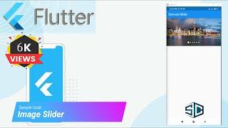 Flutter Image Slider by Sample Code | Flutter Tutorial | Android 2021