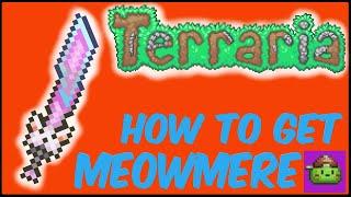 How To Get Meowmere (EASY) In Terraria | Terraria 1.4.4.9