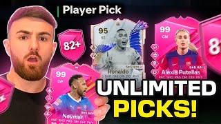 These 82+ Picks are JUICED(Unlimited packs NEW METHOD) *Guaranteed FUTTIES*