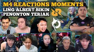 [Reaction] LING ALBERTTT BIKIN PENONTON TERIAK!!!! - RRQ VS TODAK M4 CHAMPIONSHIP