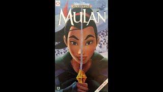 Opening To Disney's Mulan VHS - Norwegian/Norsk