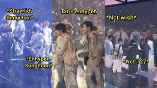 StrayKids,TXT, Enhypen,NCT Wish, NCT127, Newjeans,Youngji, Zb1 More Interactions At SBS 2024