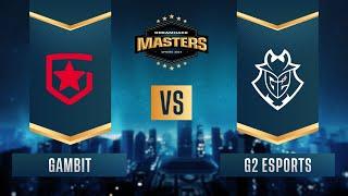 CS:GO - Gambit vs. G2 Esports [Dust2] Map 3 - DreamHack Masters Spring 2021- Group A