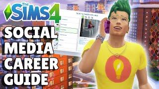 Complete Social Media Career Guide | The Sims 4