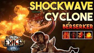 [3.21] Shockwave Cyclone Build | Berserker | Crucible | Path of Exile 3.21