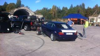 Bmw E36 344i V8 M60B44 Dry Sump. Burnout