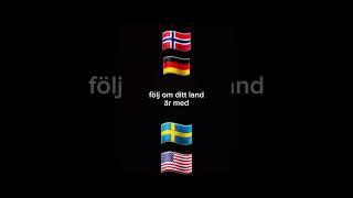 följ om ditt land är med #foryou #funny #land #sweden #sub #subscribe  []