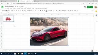 How to Insert an Image in  Google Sheets (In a Cell or Over Cells)