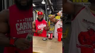 The time NDO Champ and Akim Williams took dry Pre Workout from the can.