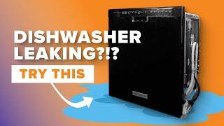 Whirlpool dishwasher leaking? Check these 6 things first!