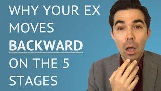 Is Your Ex Moving Backwards in the 5 Stages?