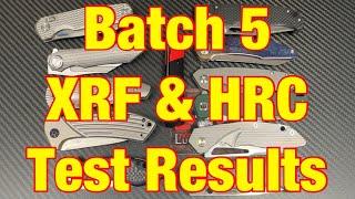 Test Batch 5 Knives Results !   You’re going to be shocked !!!