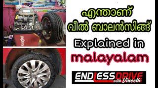 Wheel Balancing Explained in Malayalam