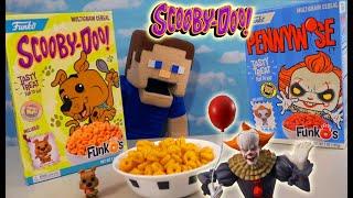 SCOOBY DOO Cereal vs. HORROR Movie MONSTERS Cereal!