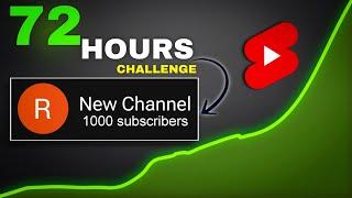 1,000 Subscriber in 72 Hours Is it possible? | ( Shocking Result  )