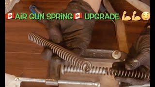 Air Gun Spring Upgrade! the quest for FPS!