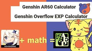 I BUILT 2 GENSHIN CALCULATORS | (fulfilling my promise after almost 2 years)