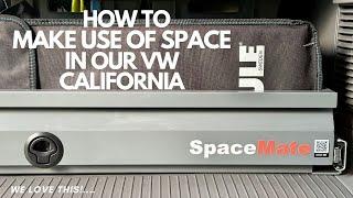 VW California Spacemate v2.3 Boot Draw Installation & Review | Ocean Campervan Upgrade!