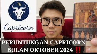 RAMALAN CAPRICORN BULAN OKTOBER 2024 ‼️ KEUANGAN CINTA KARIR KESEHATAN MU DI BAHAS SEMUA !!