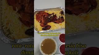 Chicken Madhbi Dari Bait Al Zain Mandi Restaurant, Porsi Gede Banget Cuma 19 Dirham #shorts