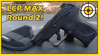 WHY Did I Do This AGAIN?! Ruger LCP Max Unboxing, Range Review & First Shots (Again)!