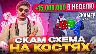 НОВАЯ СКАМ СХЕМА НА КОСТЯХ В ГТА 5 РП - 15КК В НЕДЕЛЮ В GTA 5 RP MAJESTIC RP