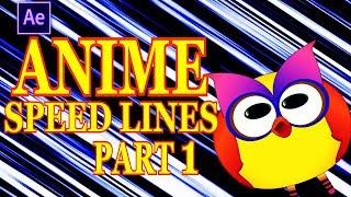 AFTER EFFECTS - Tips & Tricks – Anime Speed Lines - Part I [TUTORIAL]