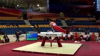 SUN Wei (CHN) - 2018 Artistic Worlds, Doha (QAT) - Qualifications Pommel Horse