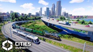 You're going to love this light rail network | Cities Skylines 2