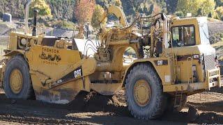 Caterpillar CAT 627G Motor Scraper at Wheels at Wanaka 2023