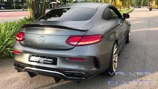 Mercedes-AMG C63 S Coupe w/ ARMYTRIX Valvetronic Exhaust By RS Auto, Aggressive Sounds!