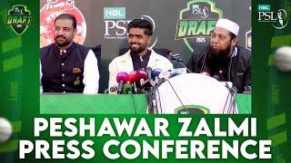 Peshawar Zalmi Press Conference | HBL PSL Player Draft 2025